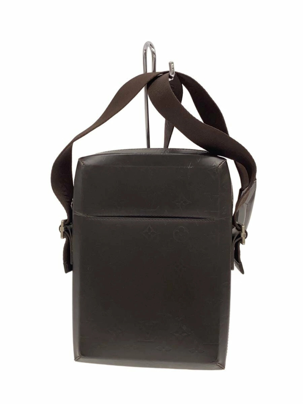 LOUIS VUITTON Bobby Monogram Glace Leather Brown All over
